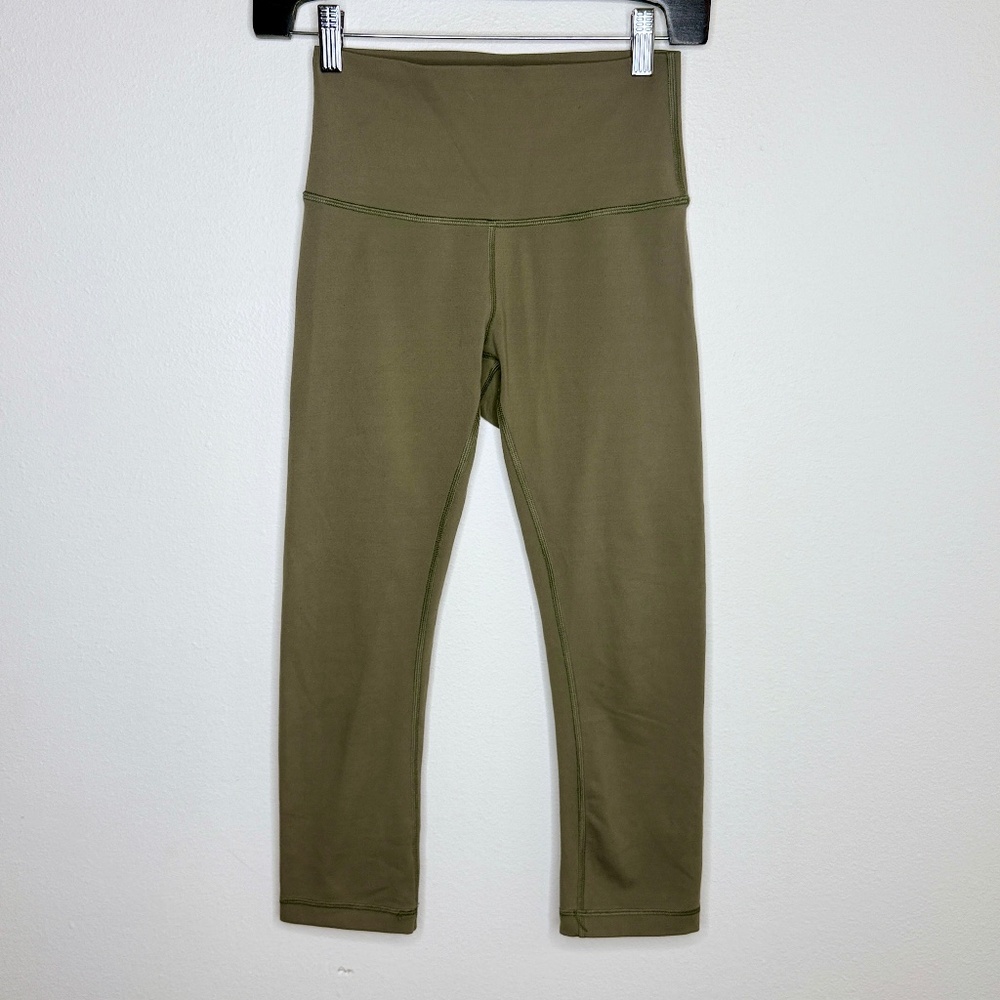 Lululemon Align High Rise Leggings Army Green